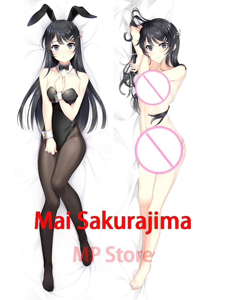 

Dakimakura anime дакимакура Подушка Dakimakura Mai Sakurajima с рисунком из искусственного аниме