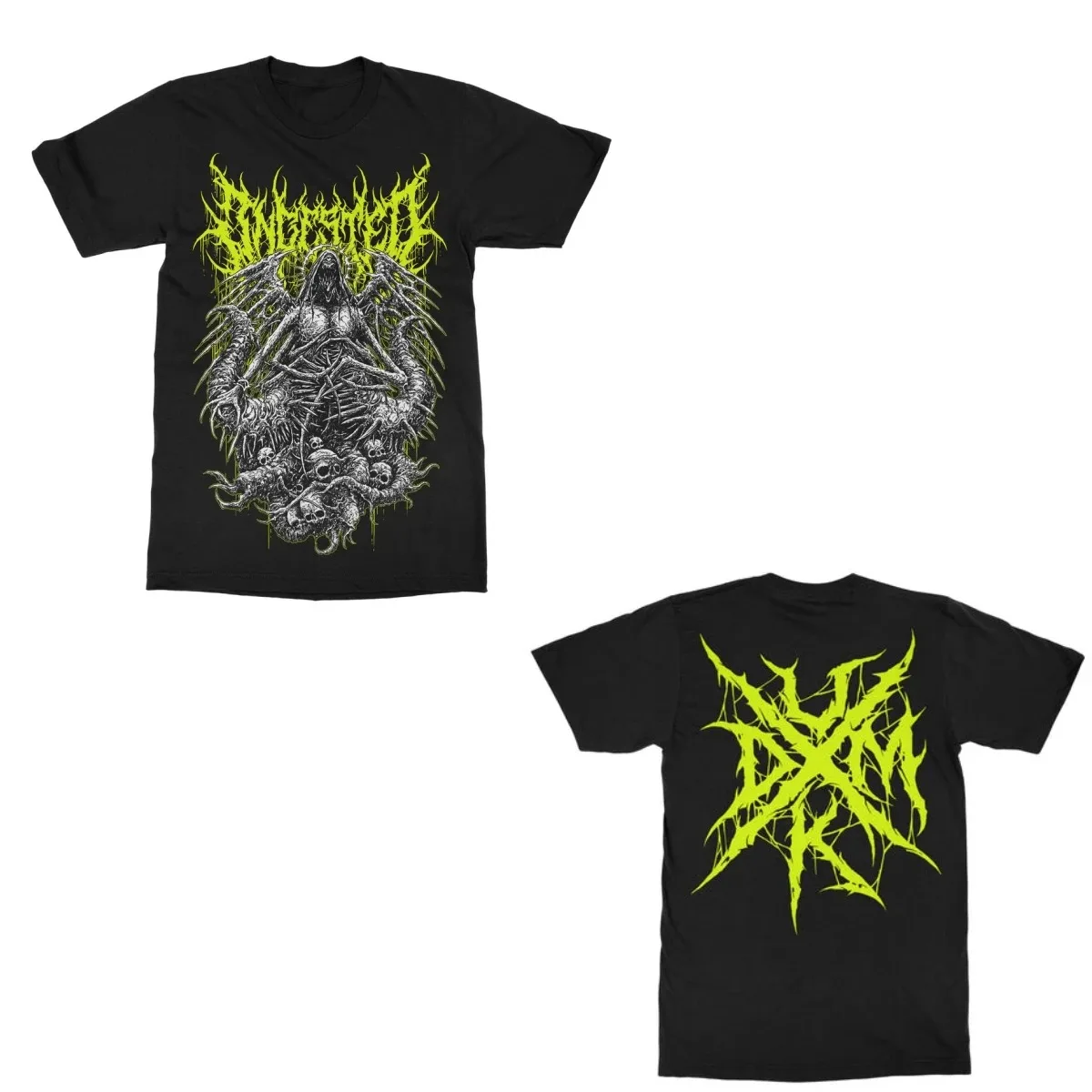 2026 INGESTED Band Graphic T-shirt Short Sleeve Fashion Tee Luxury Casual Vintage Retro Top Suitable for Both Men and Women