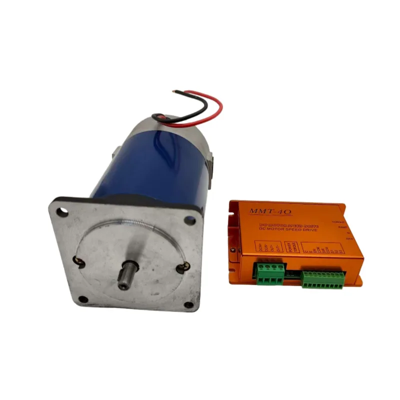 LK90ZYTA3 24V 150W 3000 rpm Method Blue Permanent Magnet DC Brushed Motor Kit with Driver