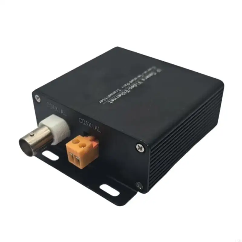 D5BE Metal Internet Camera Coax Extender Converts Ethernet To Coax Cable For Long Distance Video Transmission Up To 500M