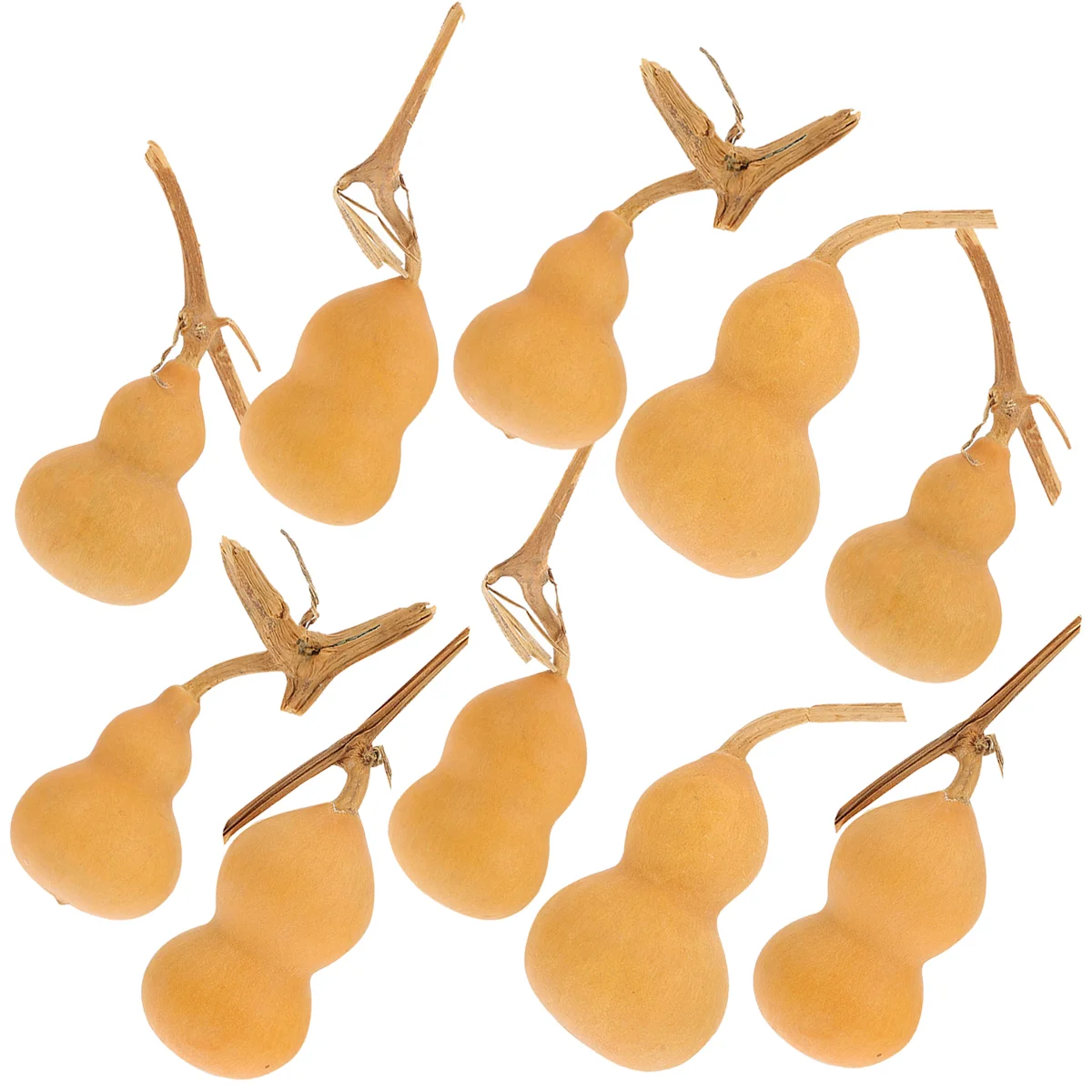 

10 Pcs Crafts Mini Gourd Natural Products Calabash Adorns Household Desktop Ornament