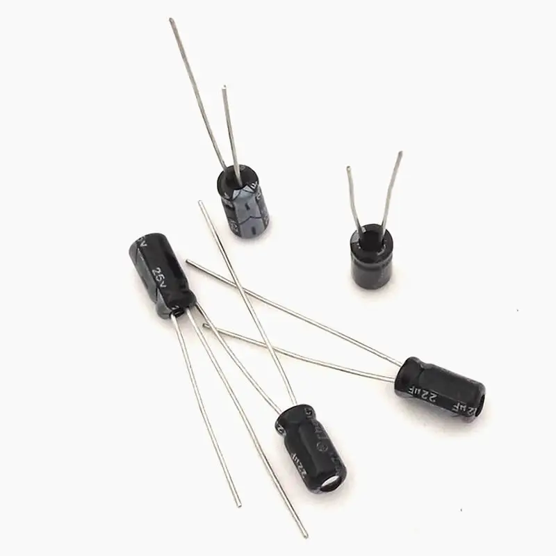 50 szt. Aluminiowy kondensator elektrolityczny 33uF 25V 5*11 kondensator elektrolityczny