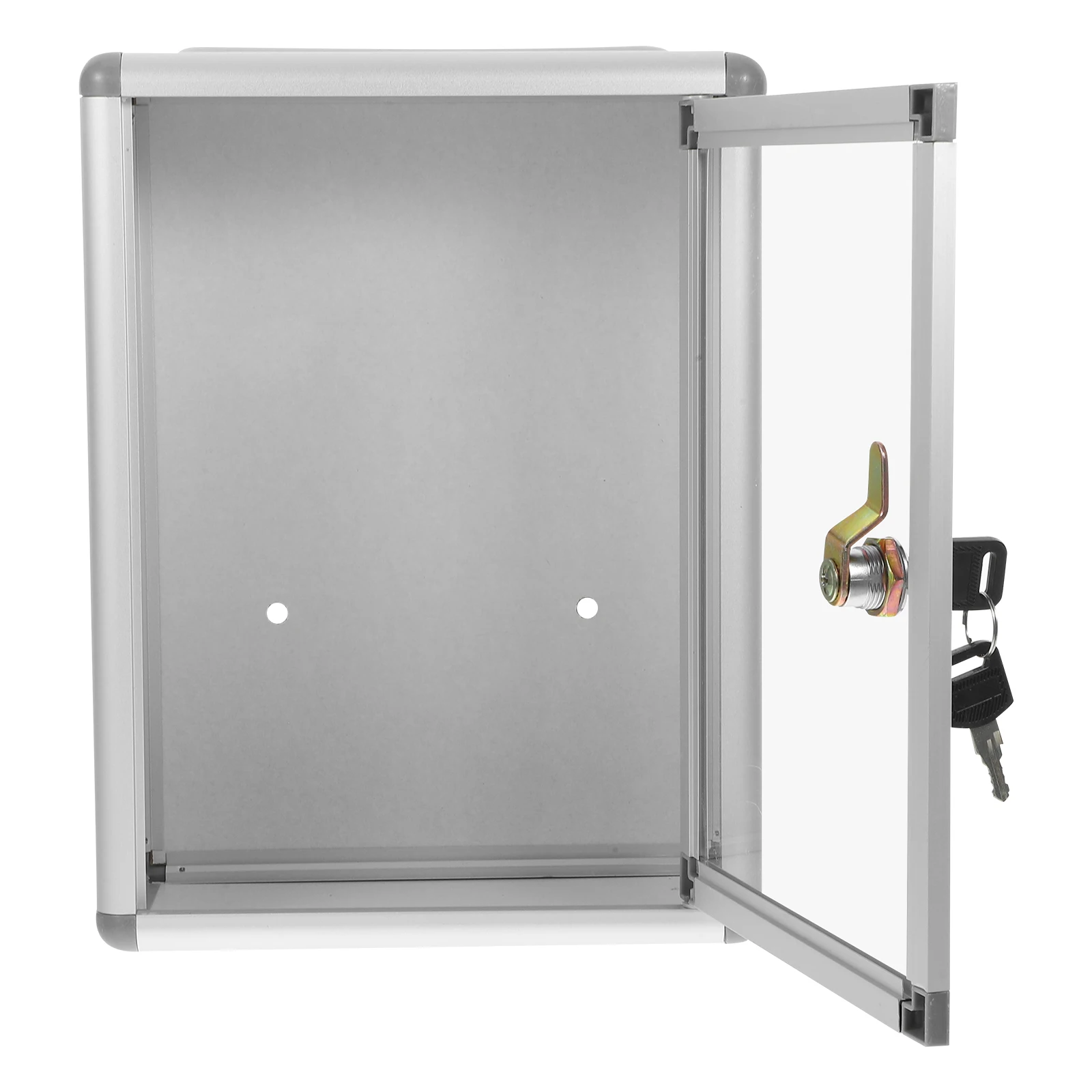 Wall Hanging Mailbox Large Capacity Suggestion Box Safe Lockable Letter Storage Container Aluminum Alloy Postal Unit