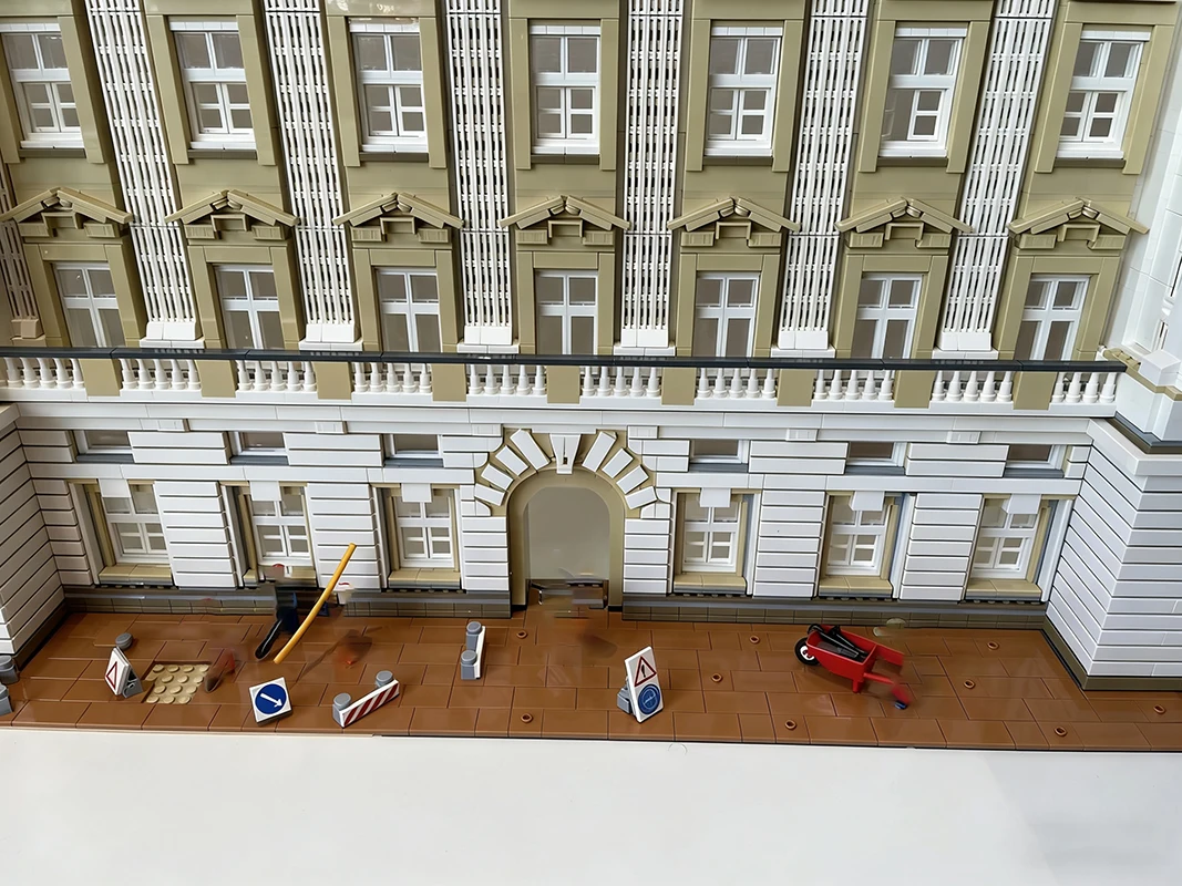 Exquisite new product MOC building block model Buckingham Palace facade technology modularfestival toy DIY assembly set