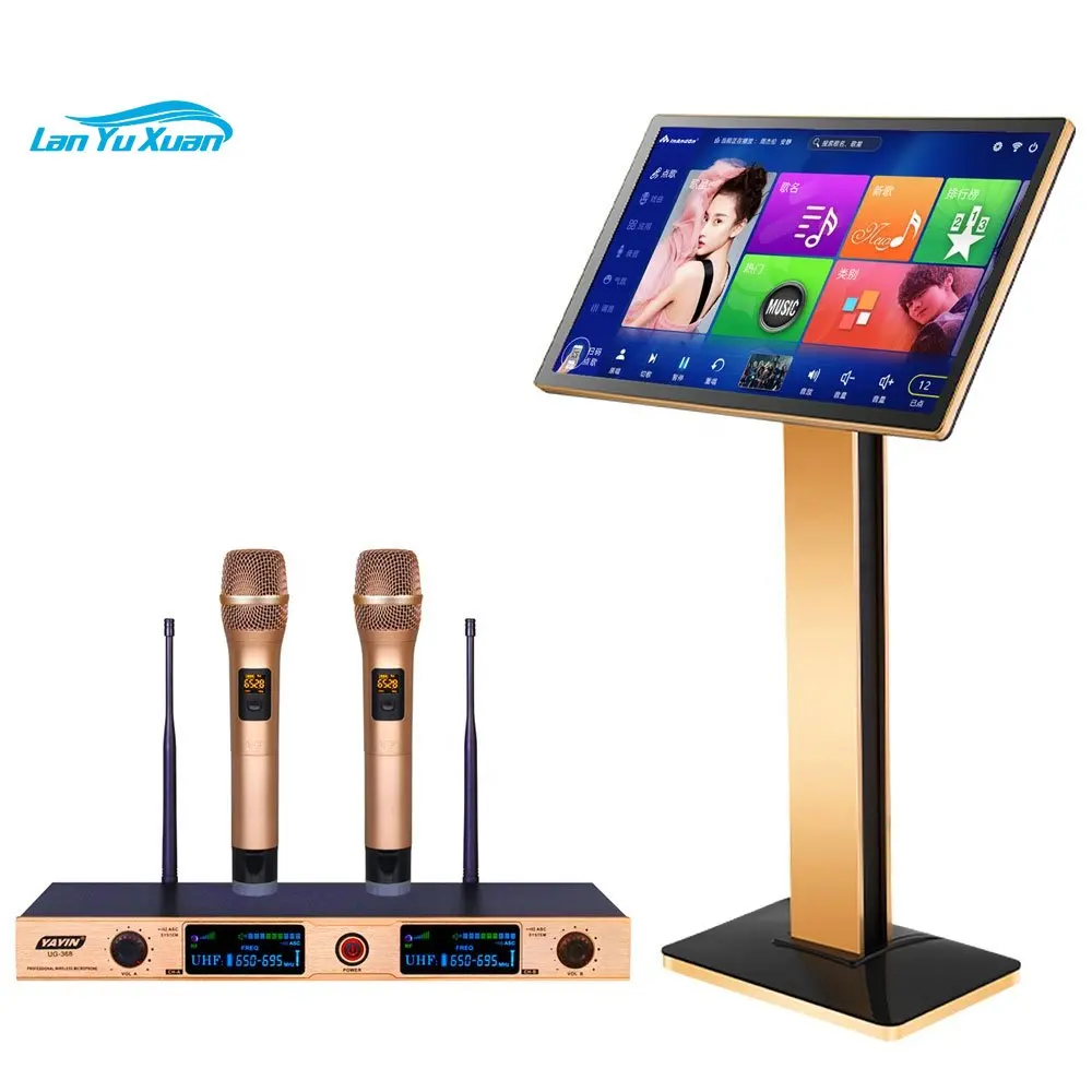 

21.5" Karaoke Player Wifi Touch Screen 8TB KTV Karaoke Machine AI Function Professional KTV All In One Singing Karaoke System