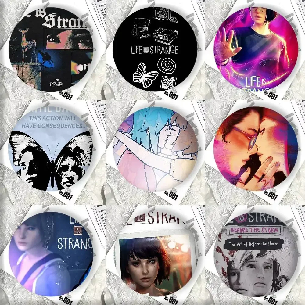 Life Is Strange The Storm Abzeichen Pins Anstecknadeln Hut Pins Broschen Geschenke Dekor Rucksäcke Anime