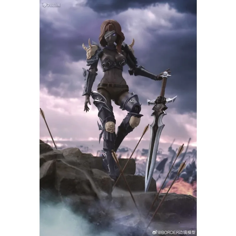 BORDER オリジナル組立シリーズ ボーダー組立 BA-002 ヘルナイトヒル 接着剤不要のプレコートジョイント可動式 モデルを組み立てる