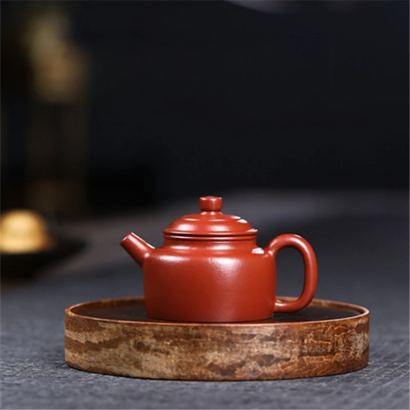 

Чайник из фиолетовой глины Dahongpao ручной работы с необработанной рудой