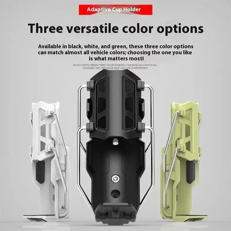 1 قطعة 360 °   قابل للتعديل المقود كأس قفص العالمي دراجة نارية زجاجة ماء حامل لركوب الدراجات على الطرق ADV دراجة نارية #3