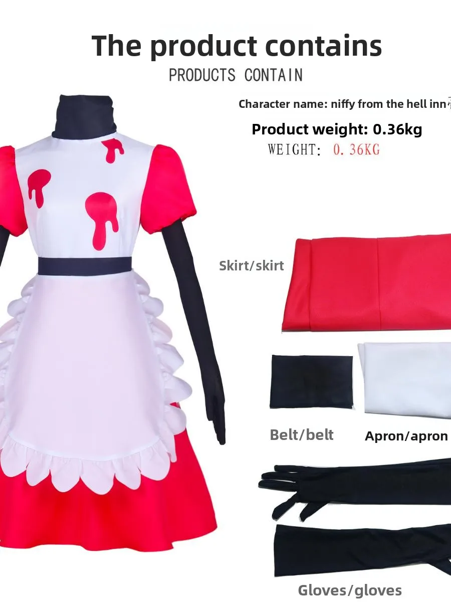 

New Arrival Hell's Kitchen Costume Nefertari Eabycosplay loween Women's Clothing Polyester Material Stage Performance Outfit