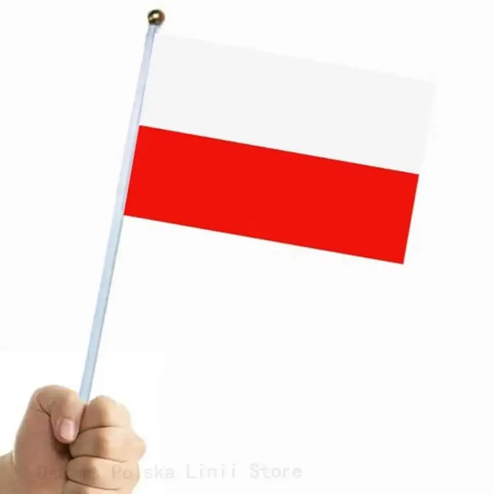 2025 Stabilny Polska 8 PL Oscam flag 12inch Clines White Red Europe Poland 4k flag europa Indoor Outdoor European flag