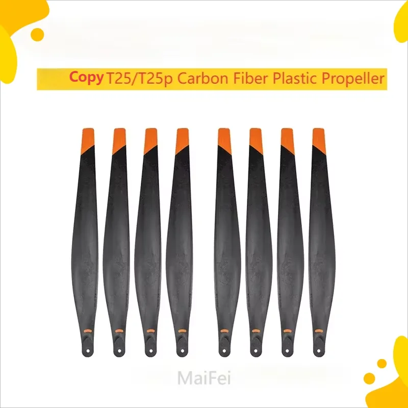 

Copy Agras T25/T25P 5018 Carbon Fiber Plastic Black Drone Propellers Agriculture Drone Parts