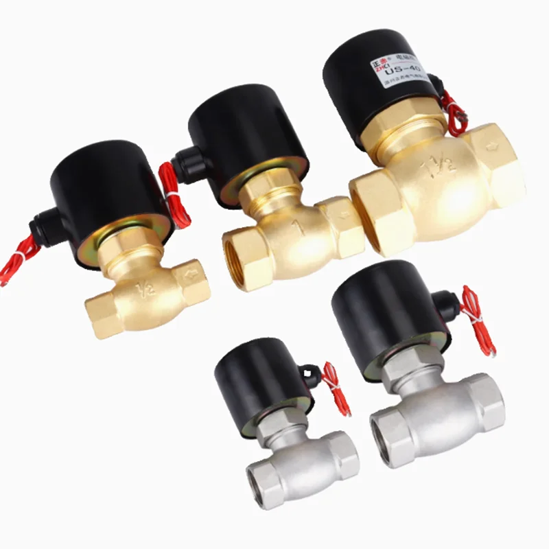 All copper 304 stainless steel high-temperature steam valve solenoid valve US/2L-08 10 15 20 25 35 40 50