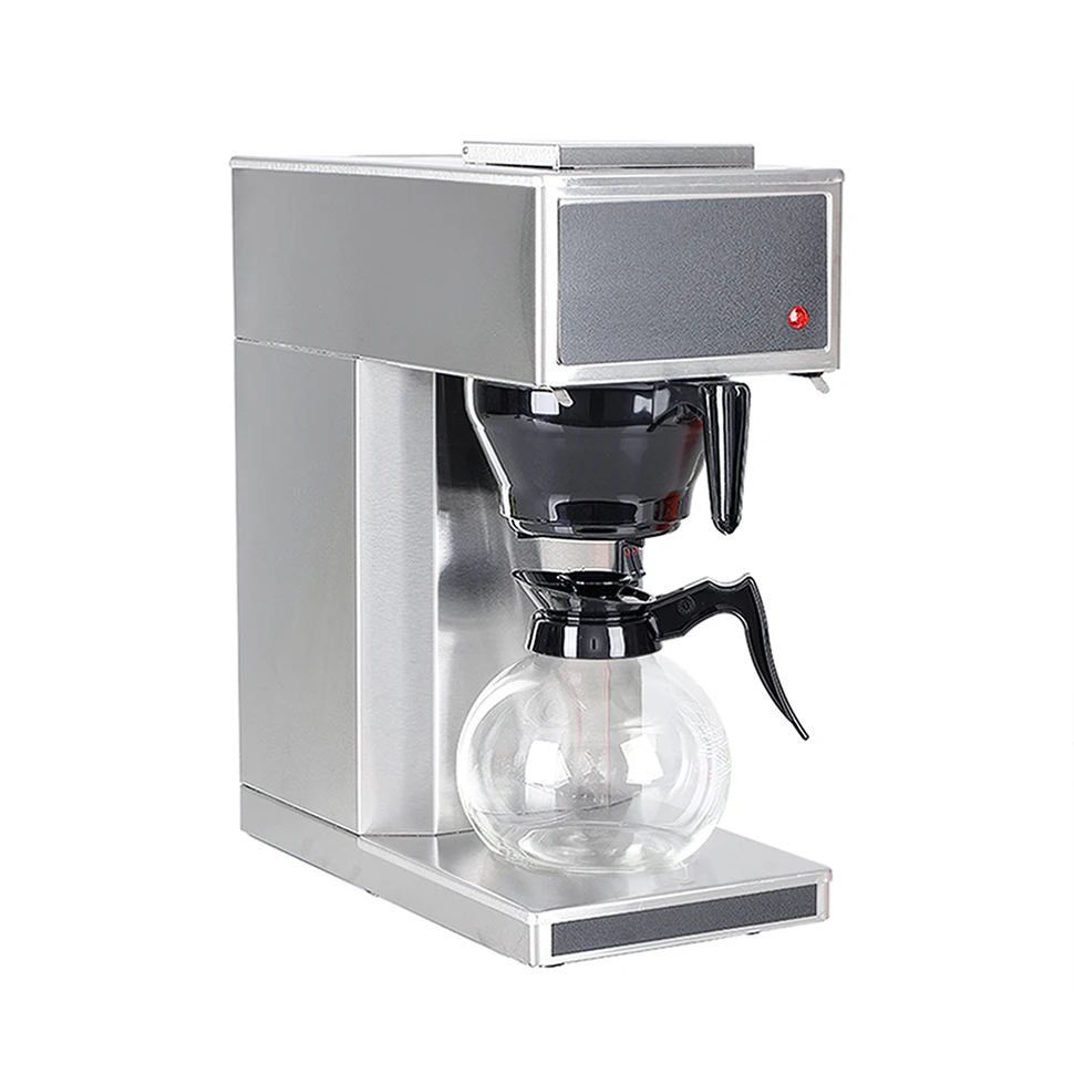 Commercial Fully Automatic Dual Drip  Espresso Coffee Maker Machine With  Auto Keep Warm Function Smart Anti-drip System