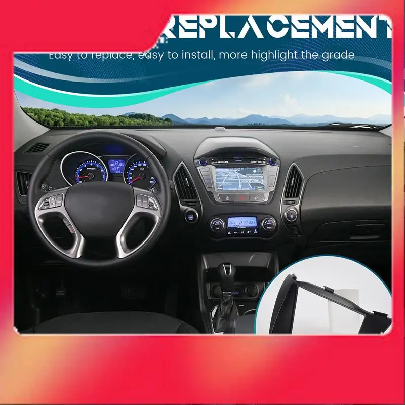

Double Din Car Radio Fascia Trim Kit Install Frame DVD Panel Stereo Interface For HYUNDAI TUCSON IX35 2010+ 178X102mm-M54K