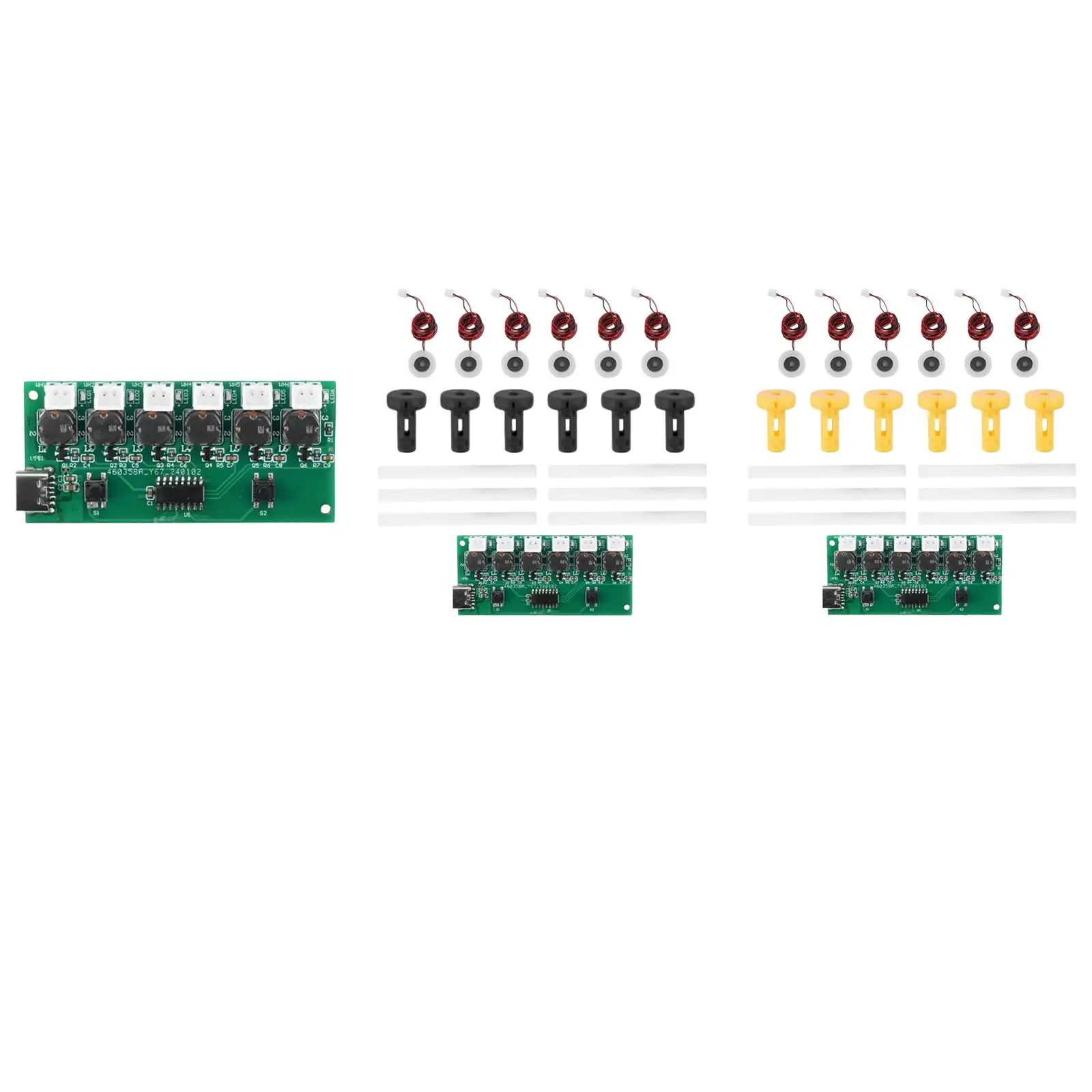 USB Humidifier Module Atomization Module 5V 6 Spray, Atomization Plate Circuit Board, DIY Humidifier Control Board