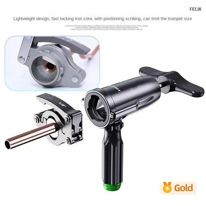 St-519 Hand Electric Drill Dual-Purpose Air-Conditioning Copper Tube Expander Tube Expander Horn Mouth Tube Expander