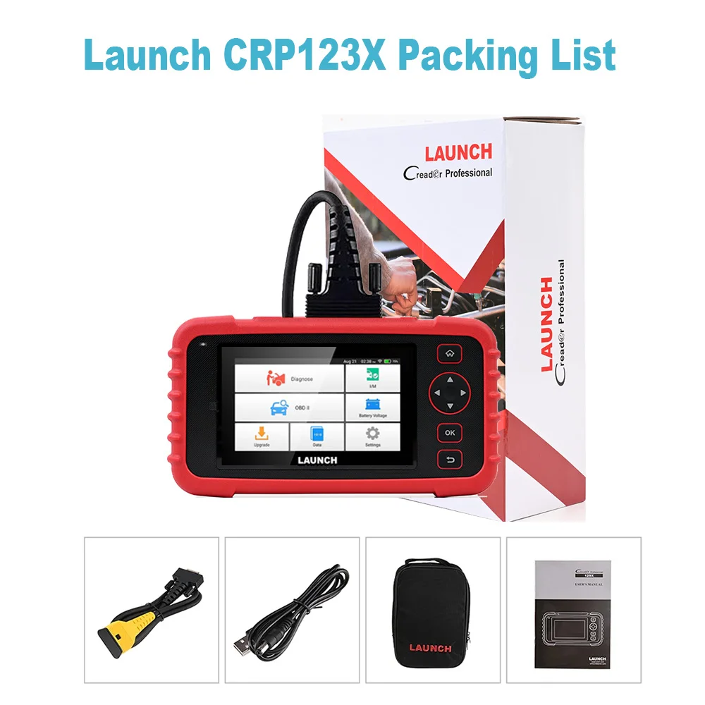 LAUNCH CRP123X 919 OBD2 сканер ECU ключевое программирование SDK автоматический считыватель кодов автомобильный диагностический инструмент машина для всех автомобилей