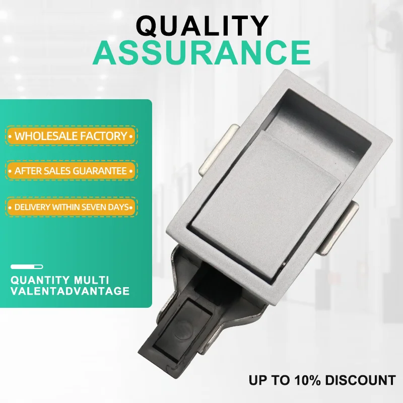 2pcs Mechanical Equipment Engineering Vehicles Trucks Distribution Boxes Cabinet Doors Instruments Aluminum Alloy Panel Locks
