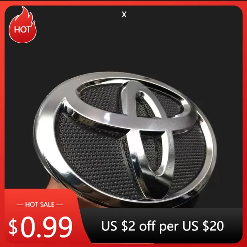 

Для Toyota 2026 Горячие колпаки ступицы 160x115 мм для Toyota Camry 2010-2011 гг. Решетка переднего бампера Эмблема Логотип OEM Номер: 75311-06100