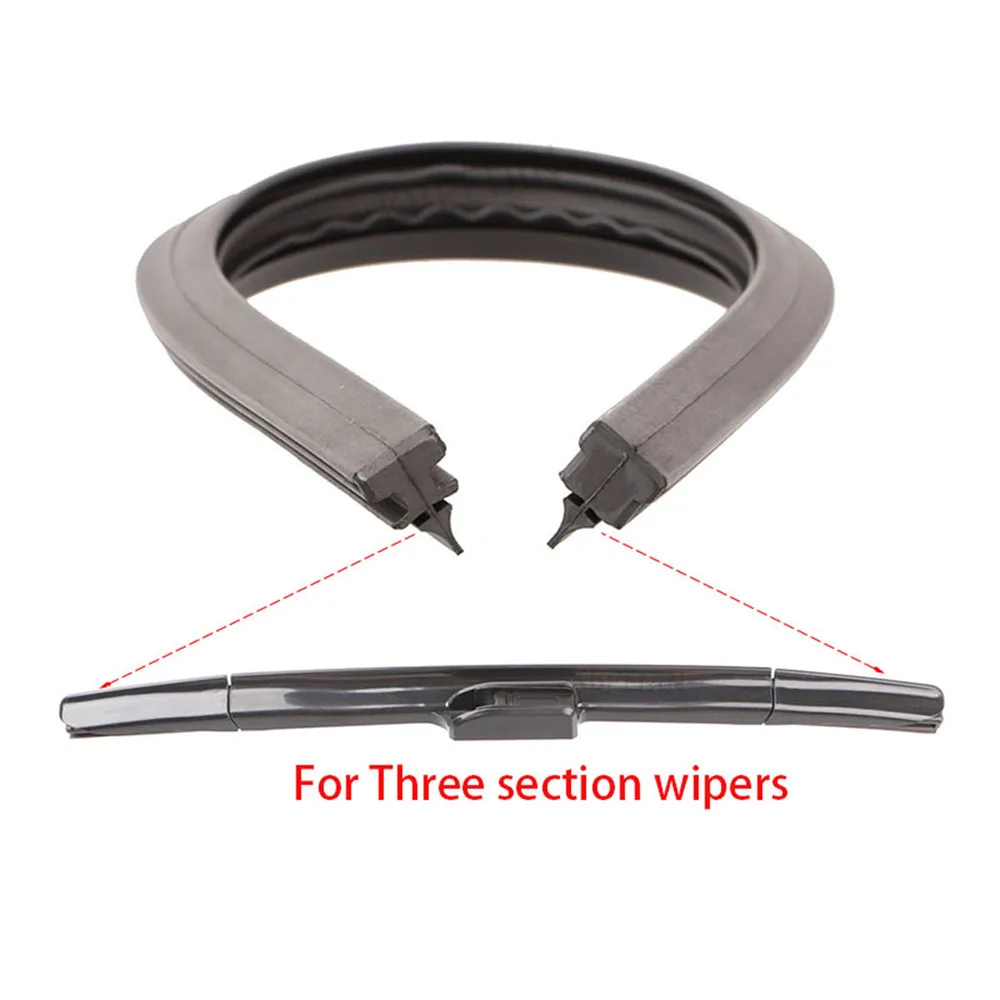 1 Set Car Wiper Refill Rubber Strip 19