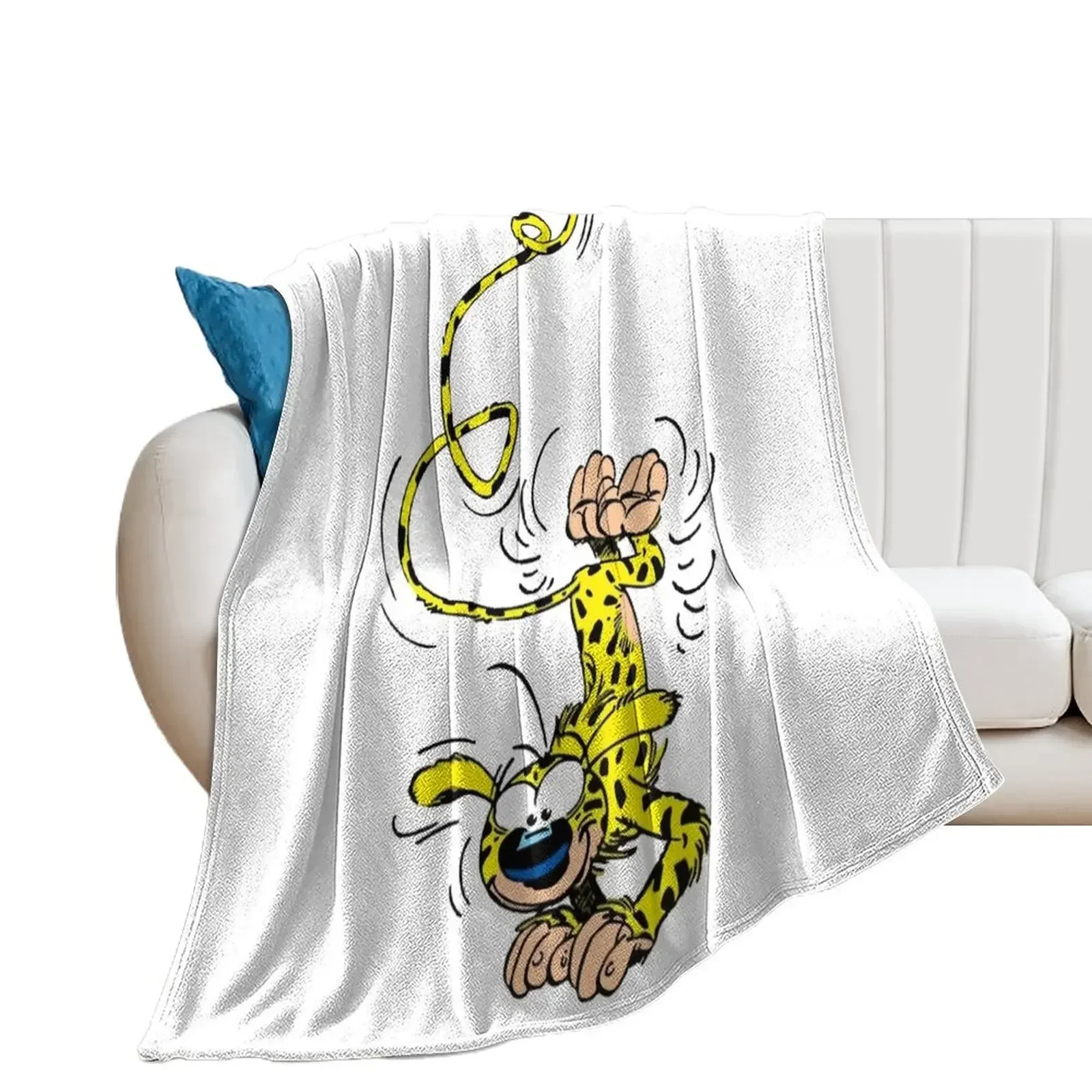 Marsupilami handstand Throw Blanket Loose wednesday christmas decoration Blankets