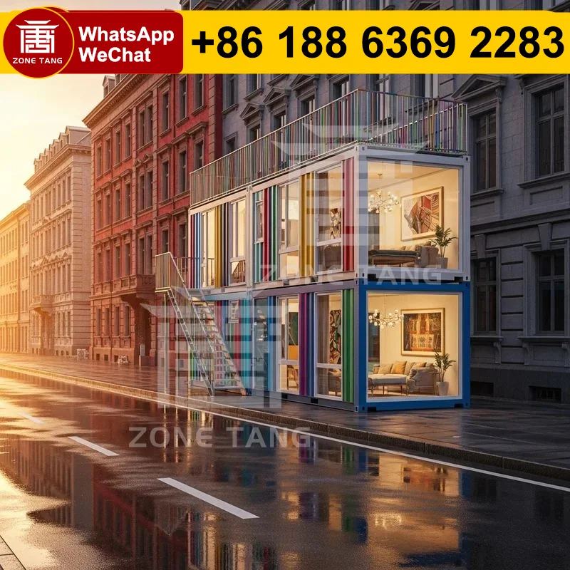 

Быстрая установка, плоский пакет, мобильный дом, городской дом, индивидуальный комплект с рисунком, антикоррозийная глобальная доставка, готовые домики