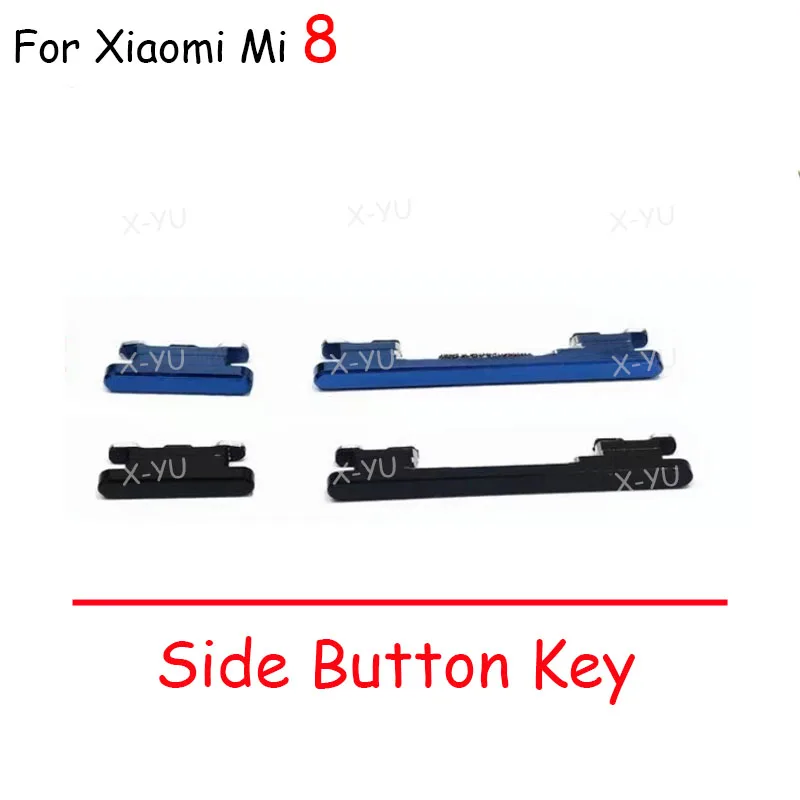 For Xiaomi Mi 8 9 Lite Power Button ON OFF Volume Up Down Side Button Key