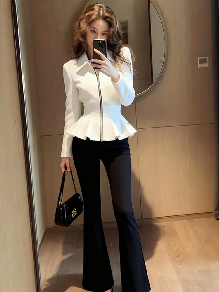 veste-blanche-pour-femme-taille-cintree-avec-dentelle-nouvelle-collection-automne-hiver-haut-de-gamme-unique-et-magnifique-pour-les-petites-tailles