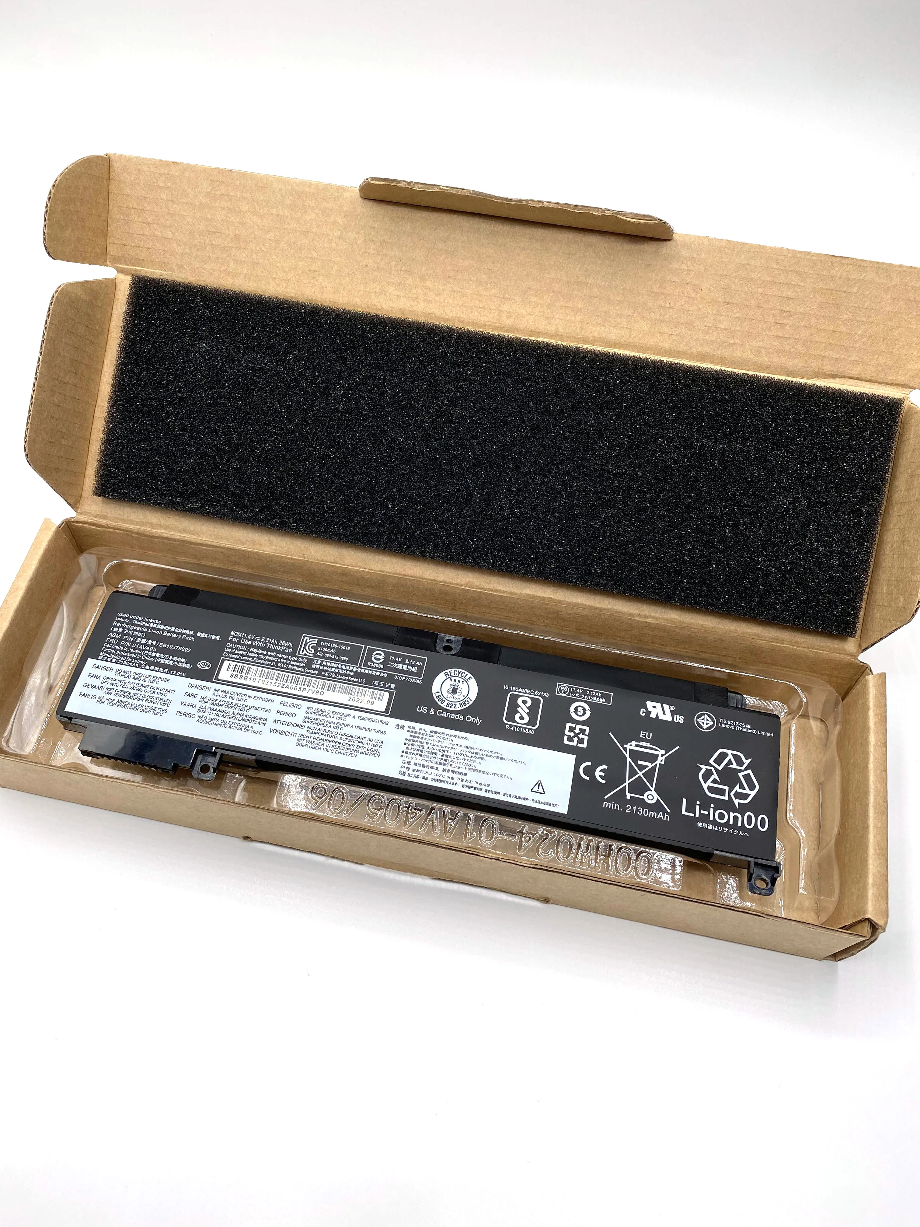 

New 00HW024/025 01AV405/406 Laptop Battery For Lenovo ThinkPad T460s T470s Series 01AV407 SB10J79004 00HW038 00HW023