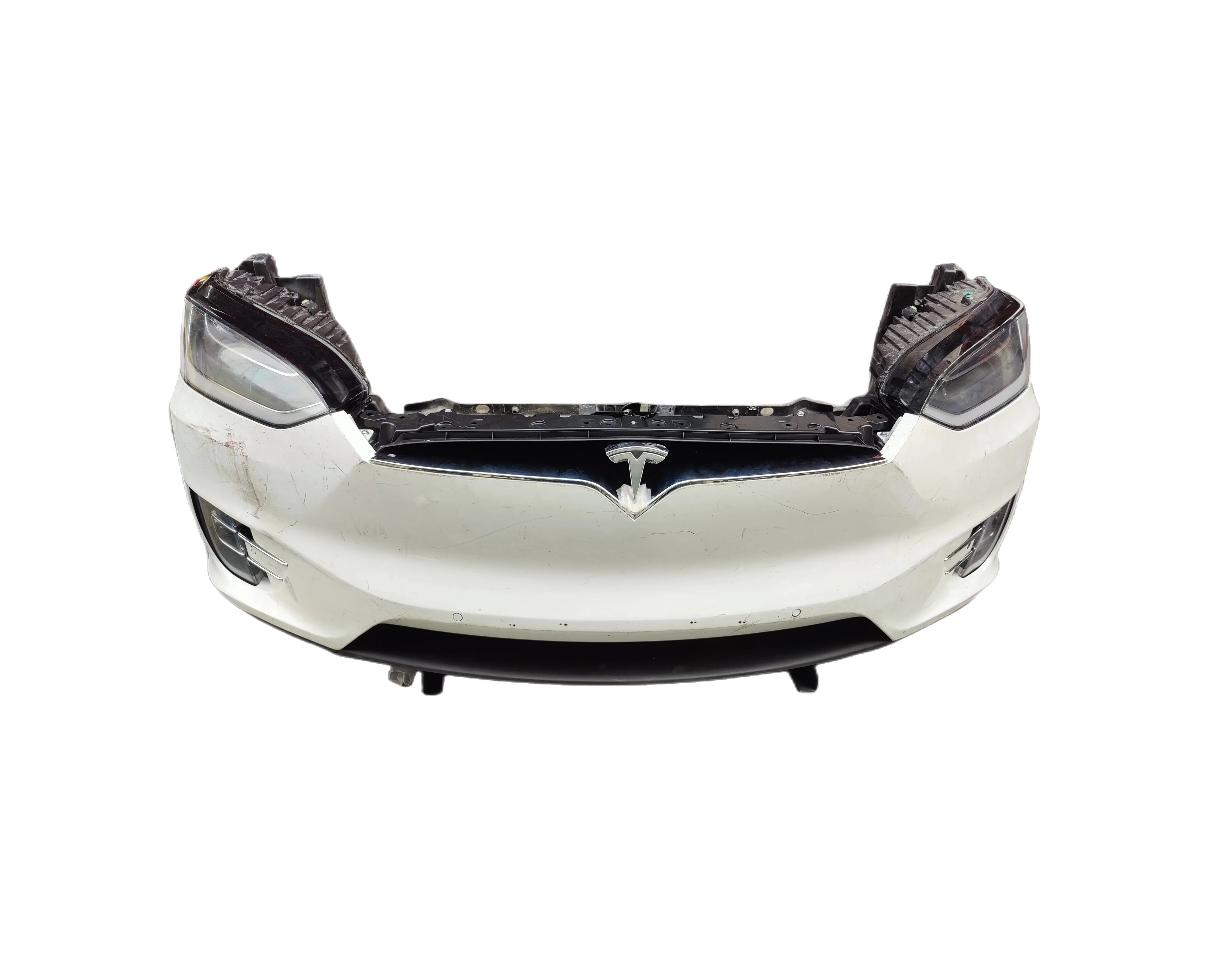 Auto Parts Tesla Front Bumper Assembly for Tesla Model X Body Kit Front Face Assembly Boxes Plastic Factory