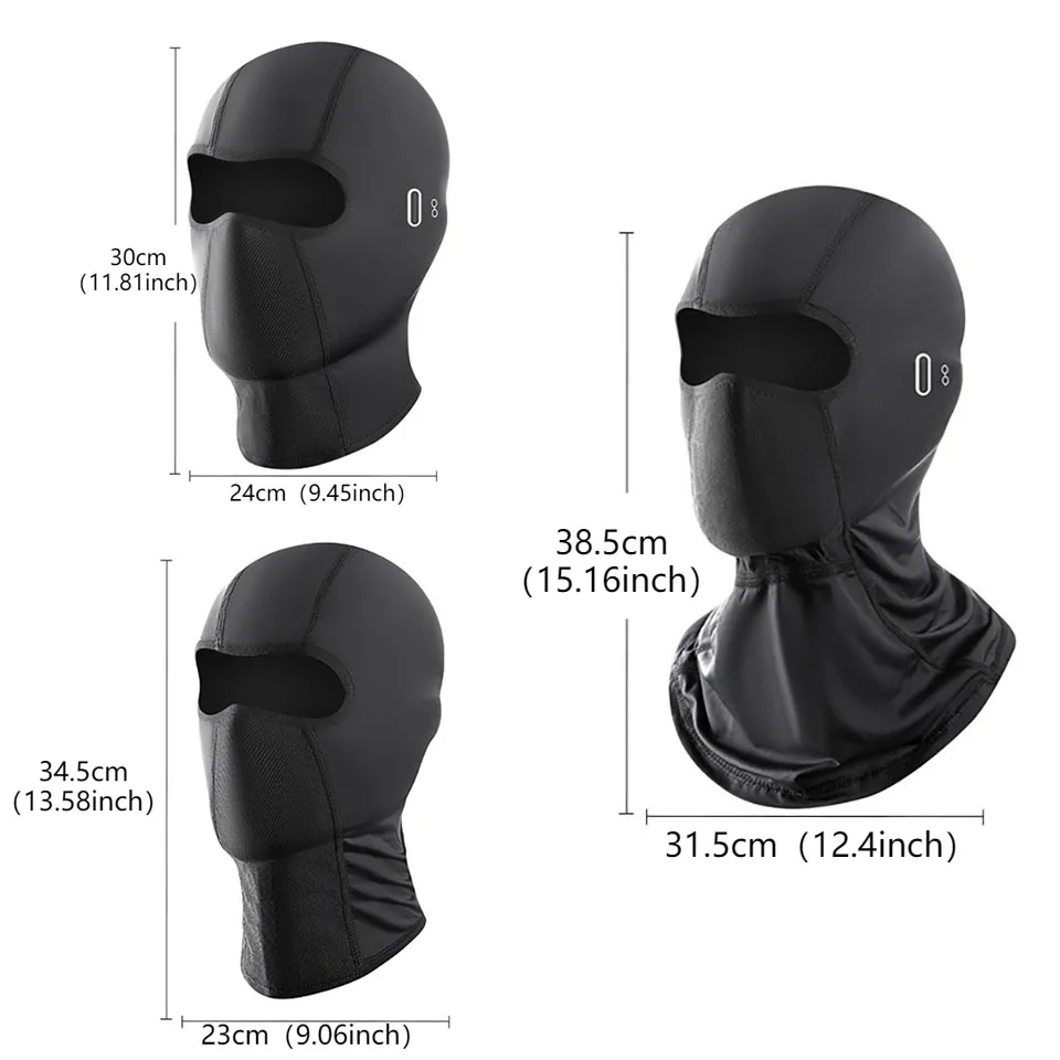 GTUBIKE Berretto da ciclismo Raffreddamento estivo Passamontagna da moto Cappelli Protezione solare UV Bici da corsa Maschera di protezione UV estiva in seta di ghiaccio