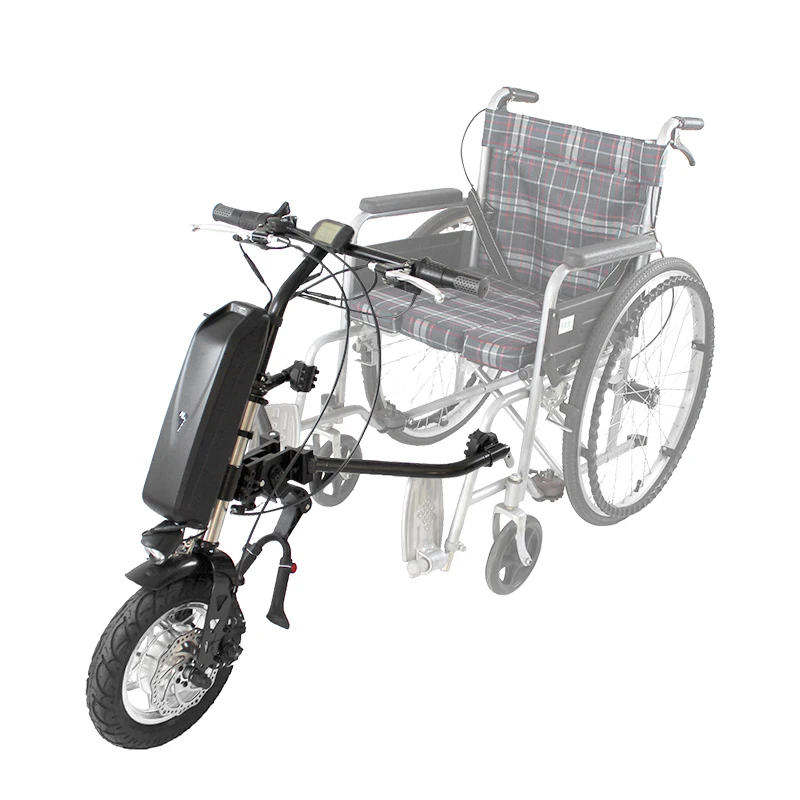 

Electric Wheelchair Handcycle Best Quality Easy Attached Electric Wheelchair Handcycle 20km/h with 16inch Front Wheel