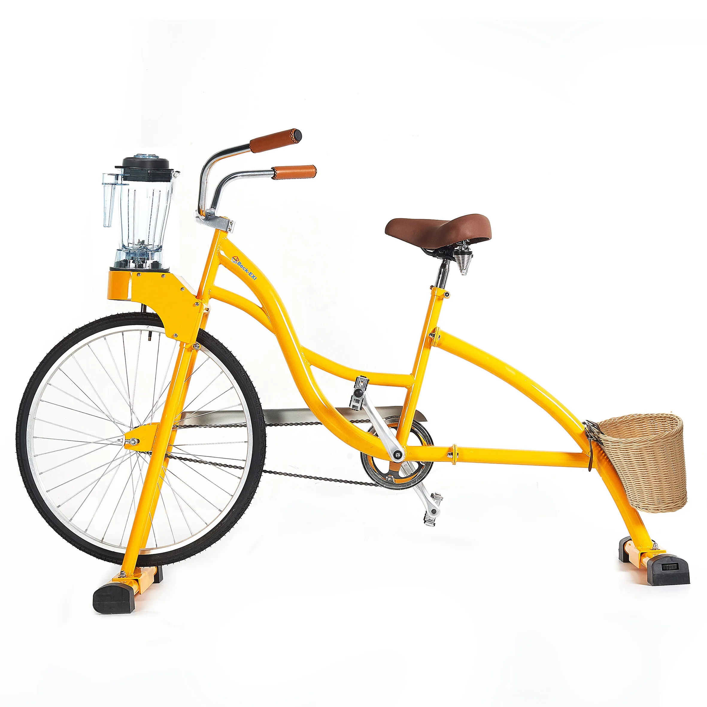ATV&UTVEXI 100% Green Energy Fitness Blender Bike for Healthy Lifestyle & Gyms Orange Juice & Smoothies Adult Beach & Party Use view 2