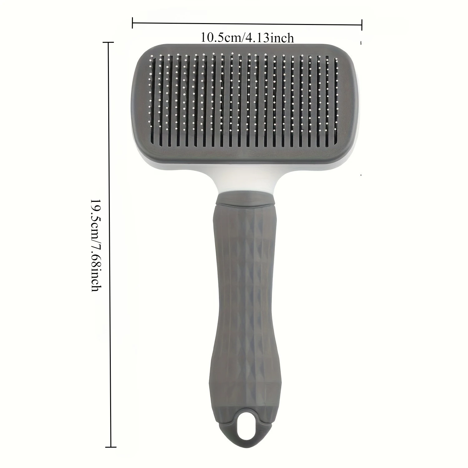 Easy-Clean Pet Comb, Suitable for Dogs and Cats - Gentle Deshedding Massage Comb with One-Click Deshedding Function