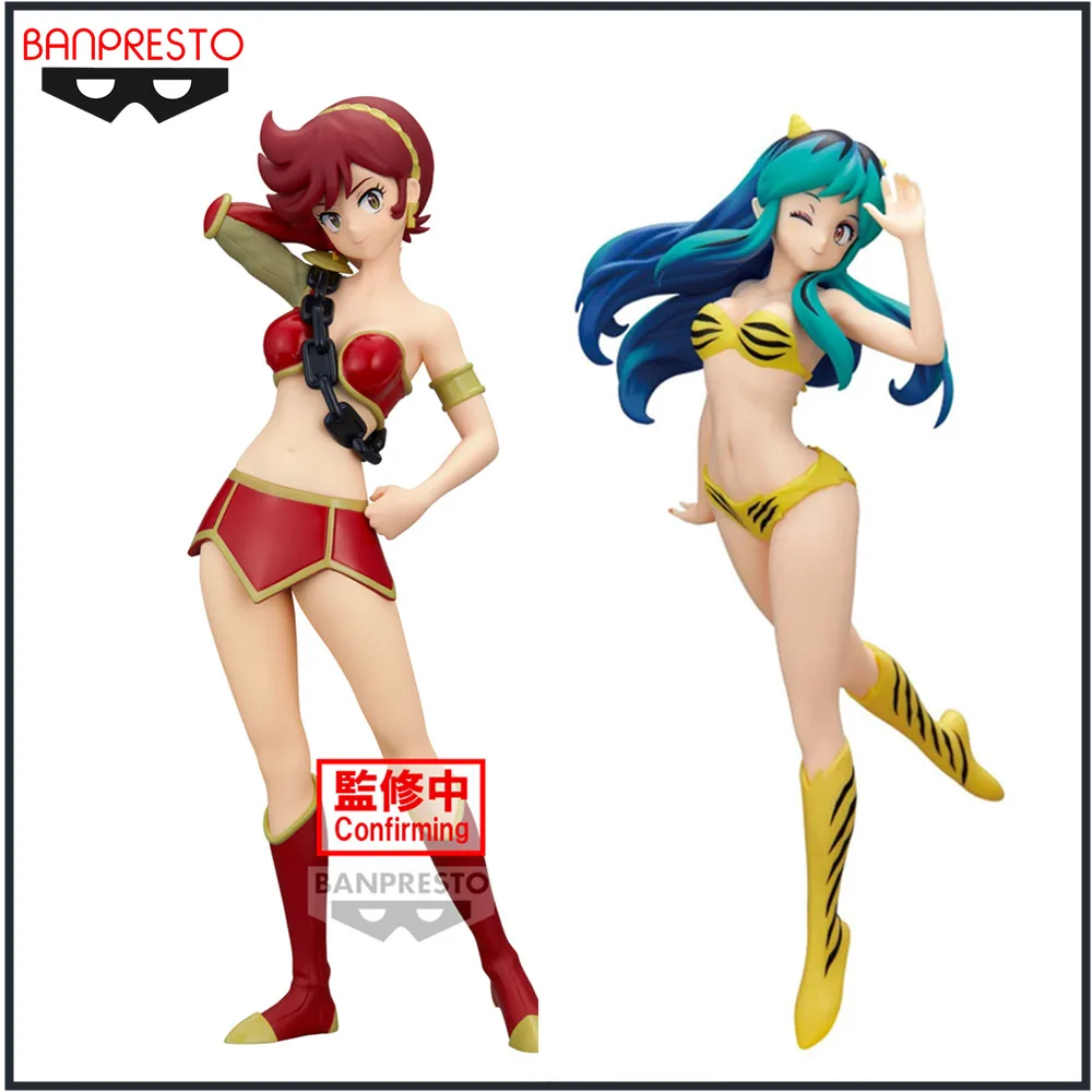 Original Banpresto Anime Figure Urusei Yatsura GLITTER&GLAMOURS-LUM and Bestie Collection-vol.3 PVC Action Figurine Toys Model