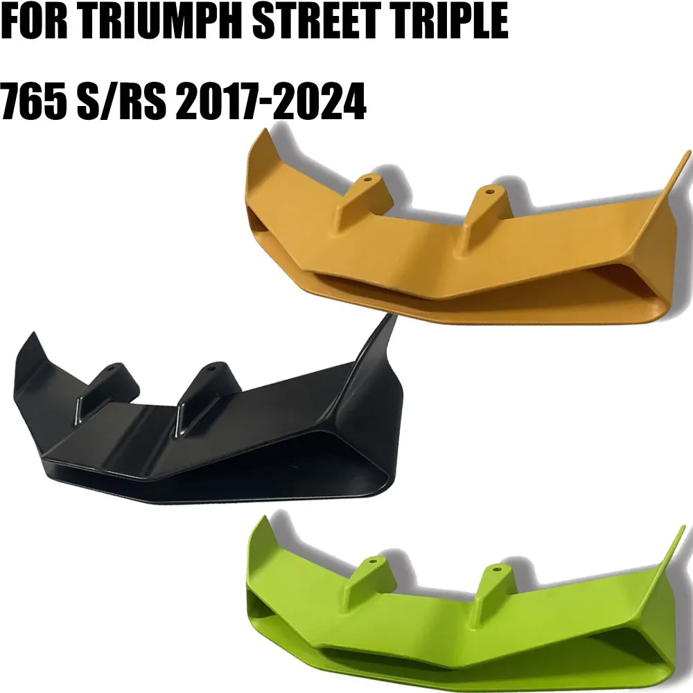 

For Triumph Street Triple 765 S/RS Fixed wing modified motorcycle fixed wing fairing motorcycle accessories2017-2024