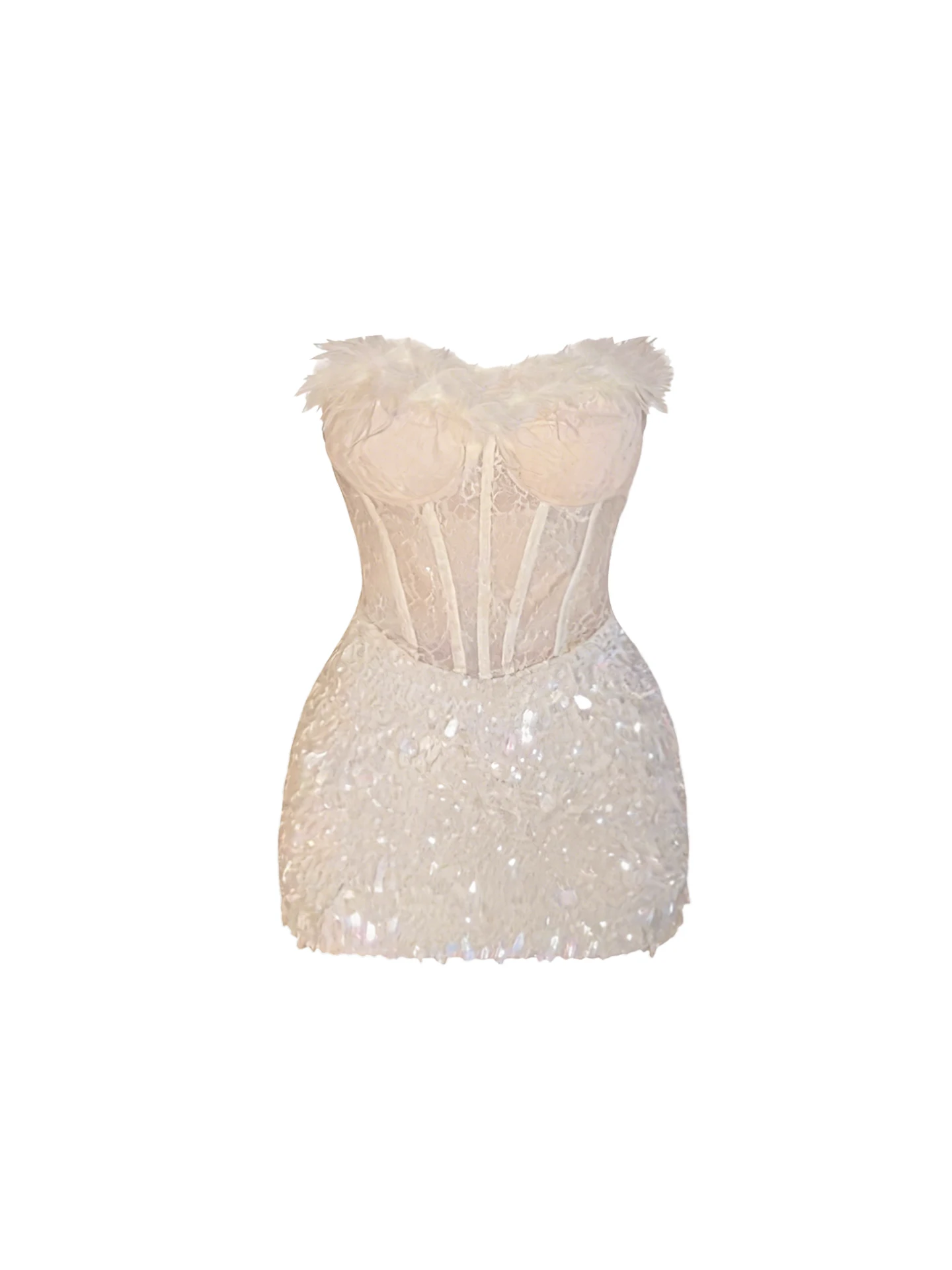 Heza مثير سليم صالح Fibone Dr التطريز الثقيل المرأة الدكتور الفاخرة الإحساس Bodycon ort تنورة تصميم كتف واحد