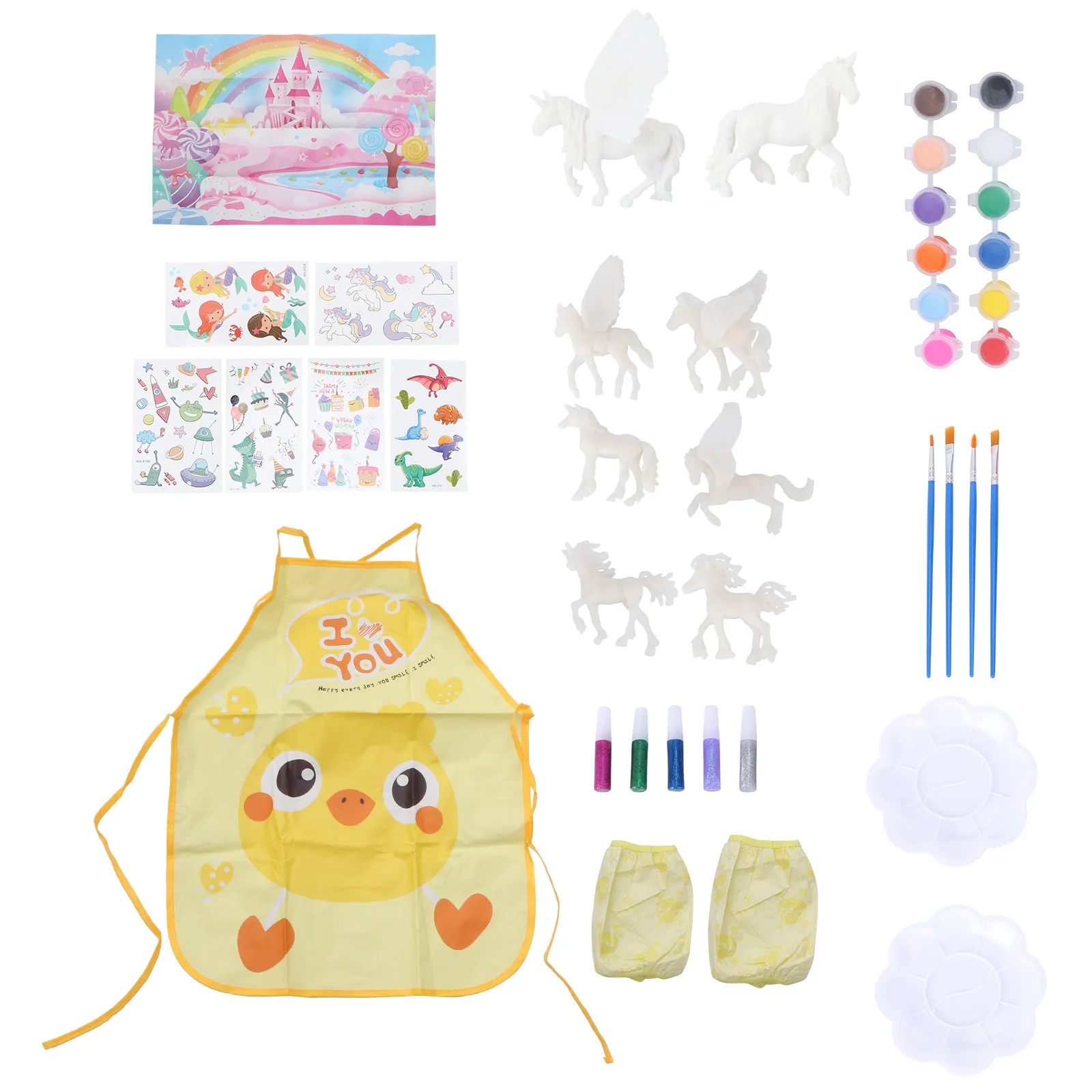 

Детские игрушки для рисования: фигурки для раскрашивания, товары для детского творчества, ПВХ, под покраску