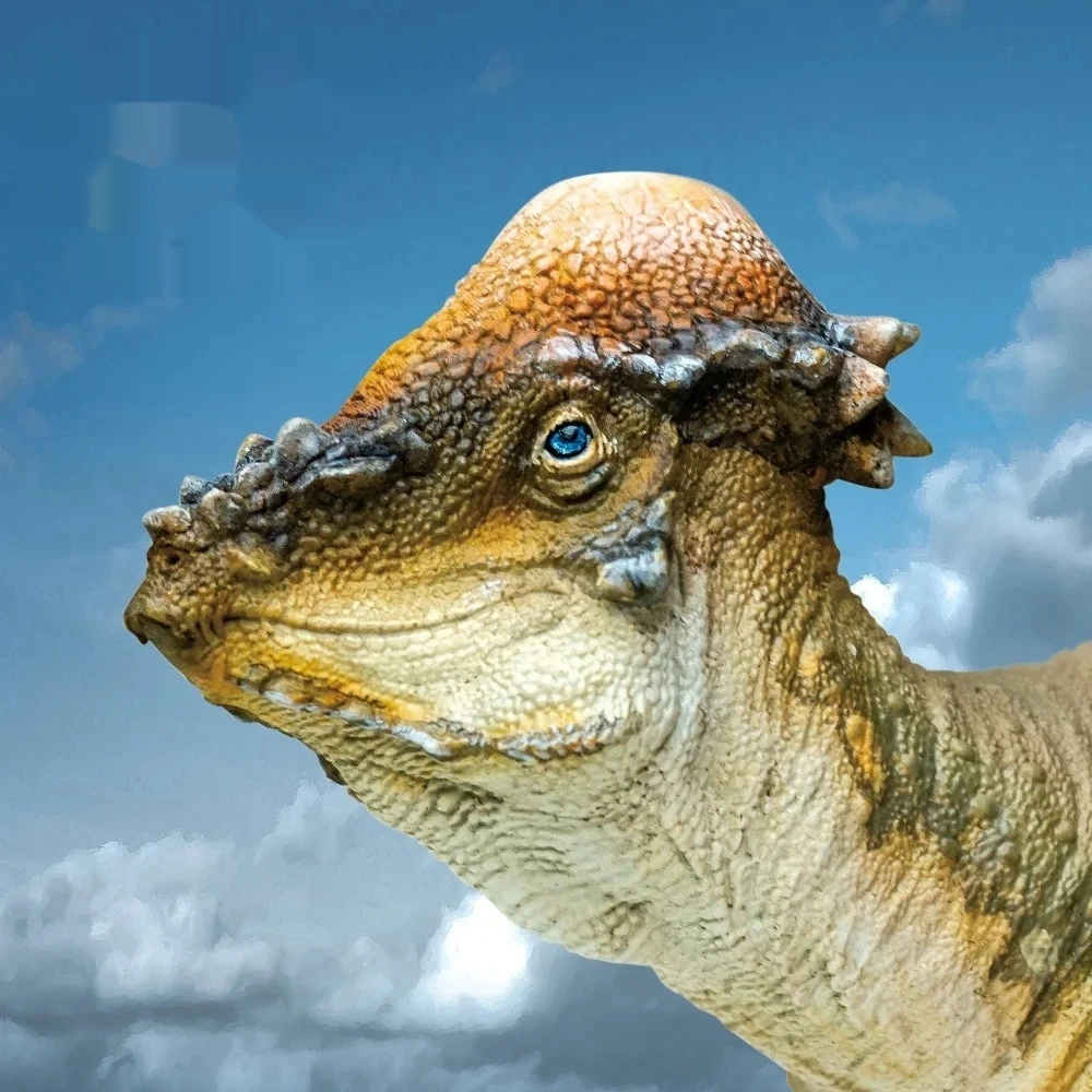 

Высококачественная модель динозавра Остин с опухшей головой дракона, классическая коллекция, украшение для рабочего стола, ростая рождественская игрушка