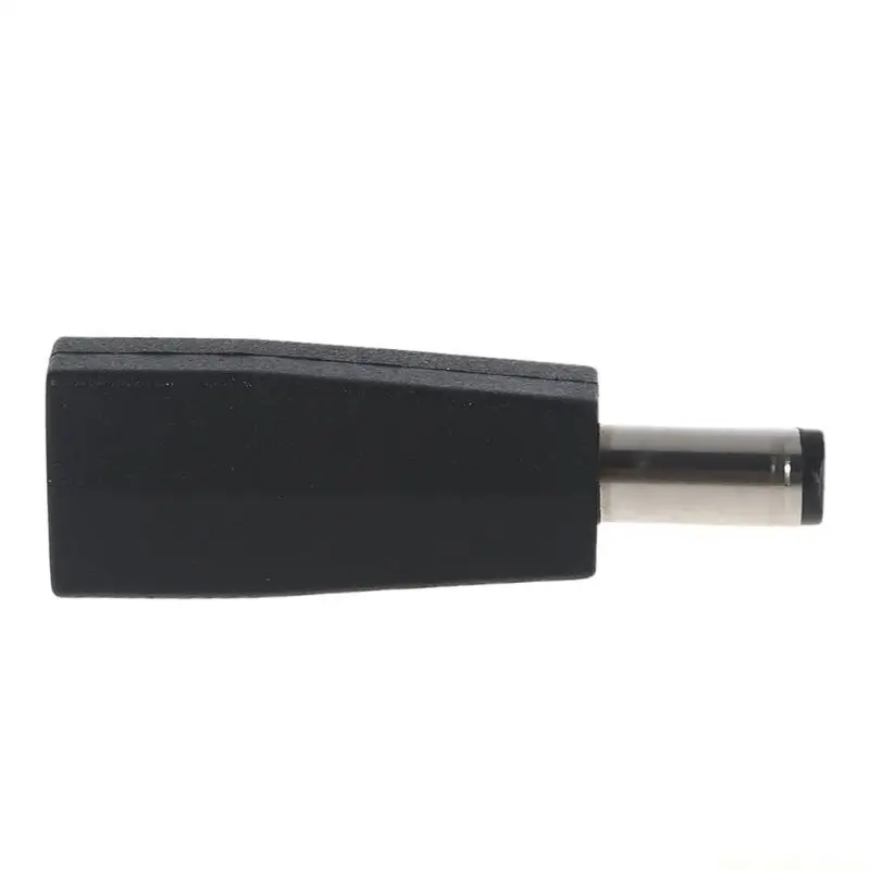 F62C Micro USB Female to 5.5x2.1mm 4.0x1.7mm Male Adapter 5V for LED Light Router