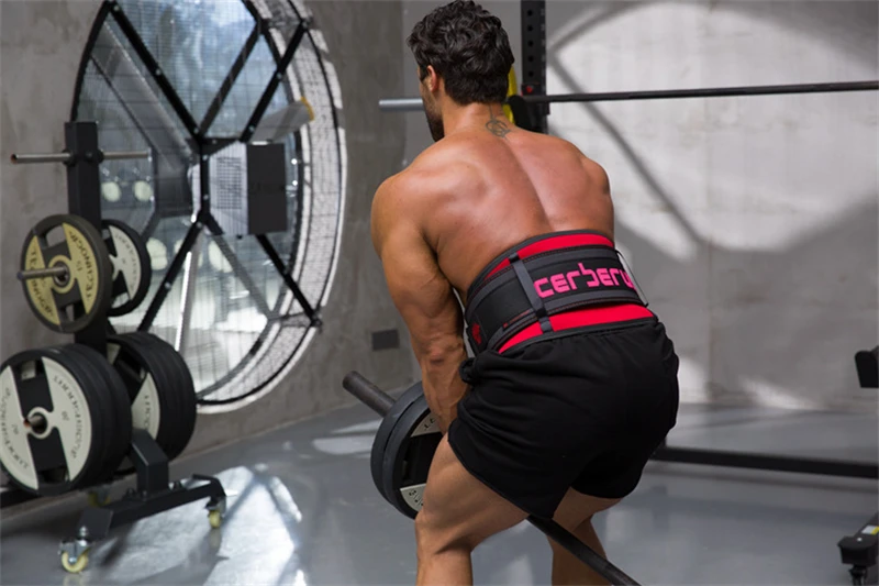 Cerberus-Entrenador de cintura para hombre, accesorios de gimnasio, seguridad deportiva, culturismo, soporte de cintura para levantamiento de