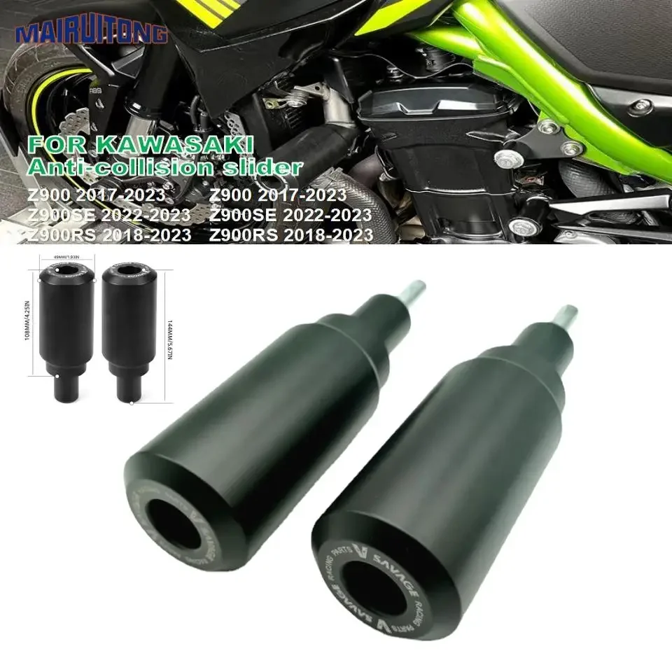 Z900SE Z900RS Frame Slider Crash Protector For KAWASAKI Z900 RS SE Motorcycle Accessories Falling Protection Engine Crash Pad