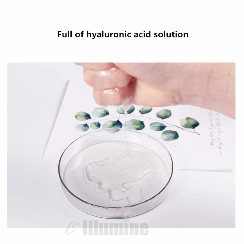 

Пополнение гиалуроновой кислоты, шелковая маска, увлажняющая, осветляющая, цвет кожи, сужающая поры, OEM, полуфабрикат, оптовая продажа