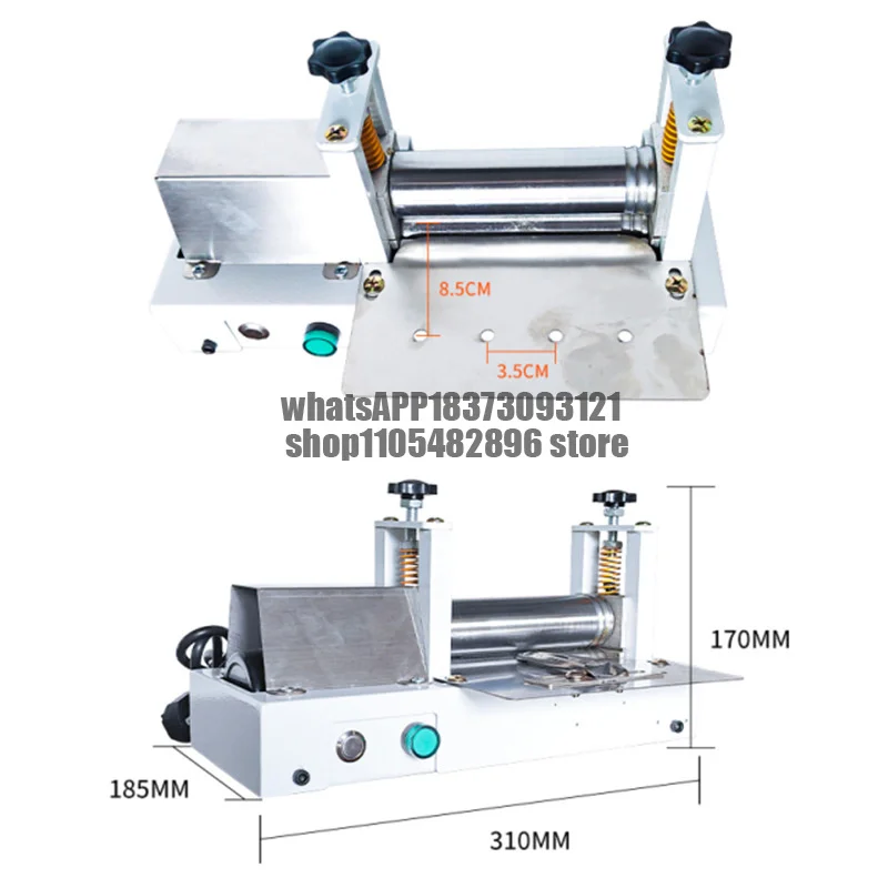 Shoulder Strap Leather Laminating Folding Machine Edge Sealing Machine Manual Leather Belt Rolling Machine