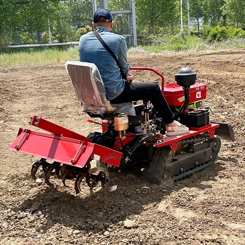 

25 л.с. 35 л.с. мини-гусеничный трактор, сельскохозяйственное оборудование, мини-гусеничный культиватор, роторная фреза для продажи