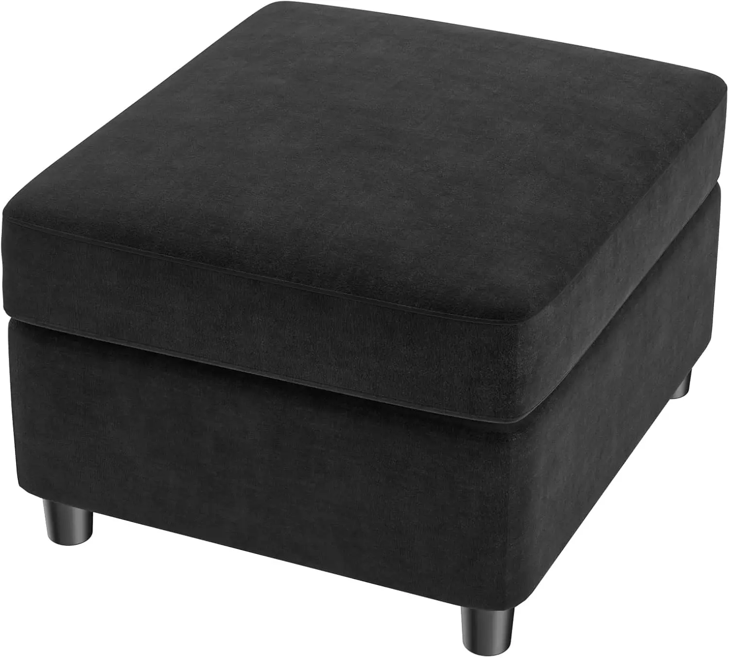 VINGLI Storage Ottoman Module for Convertible Sectional Sofa Sleeper, Free Combination of Footrest and Seating Cube