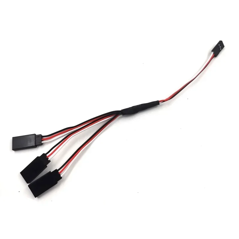 Servo Extension Cable 200mm Futaba 3 Pin JR Plug Splitters Male To Female for RC Car Aircraft 2/1 Trailer 3/1 Trailer 4 Y-lines