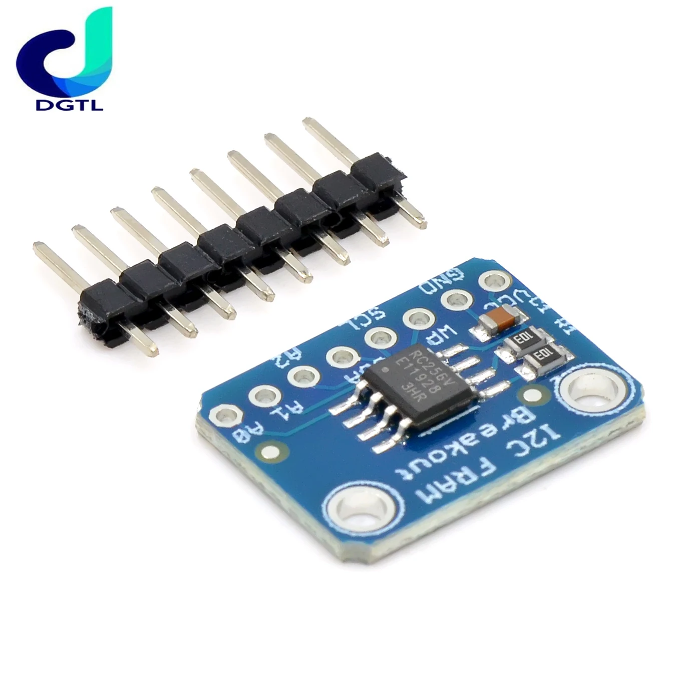 Módulo da placa do desenvolvimento para dispositivos do sensor, i2c, memória, i2c, fram, iot, mb85rc256v, 32kb