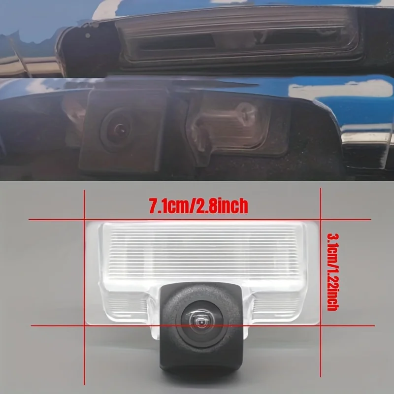 Universal Backup Camera And License Plate Light Replacement for Cars, Suitable for Nissan Altima, Maxima, Murano, Rogue